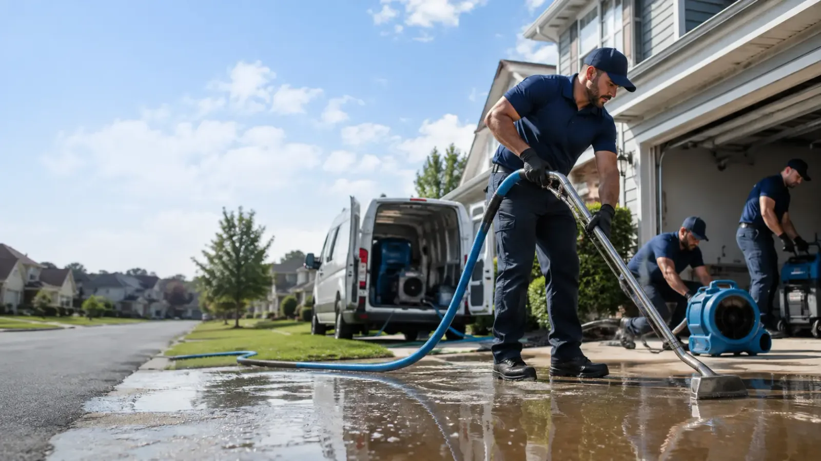 Flood Damage Restoration in Van Meter, IA